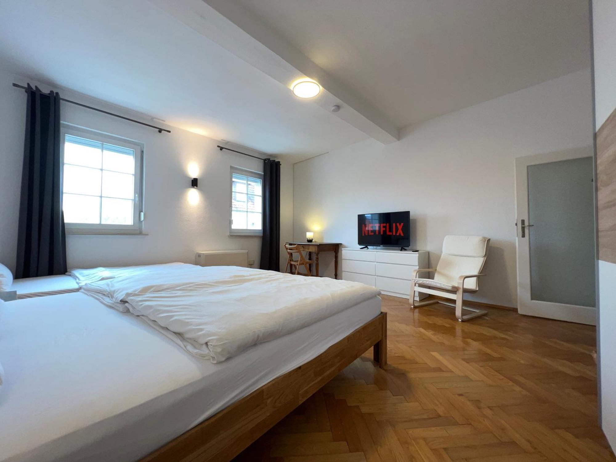 Uebernachten In Grosser Maisonette-Wohnung By Rabe Karlsruhe Dış mekan fotoğraf