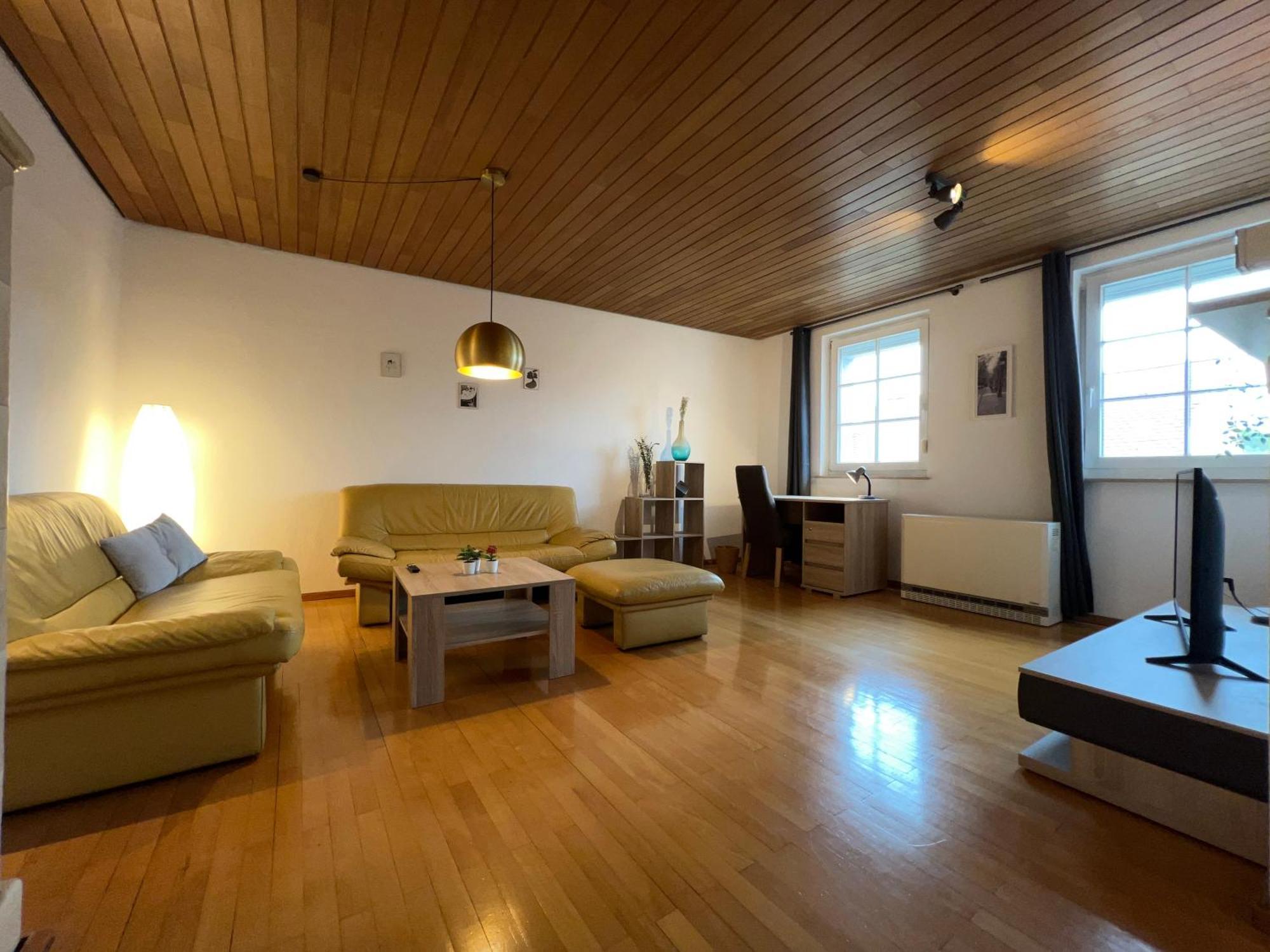 Uebernachten In Grosser Maisonette-Wohnung By Rabe Karlsruhe Dış mekan fotoğraf
