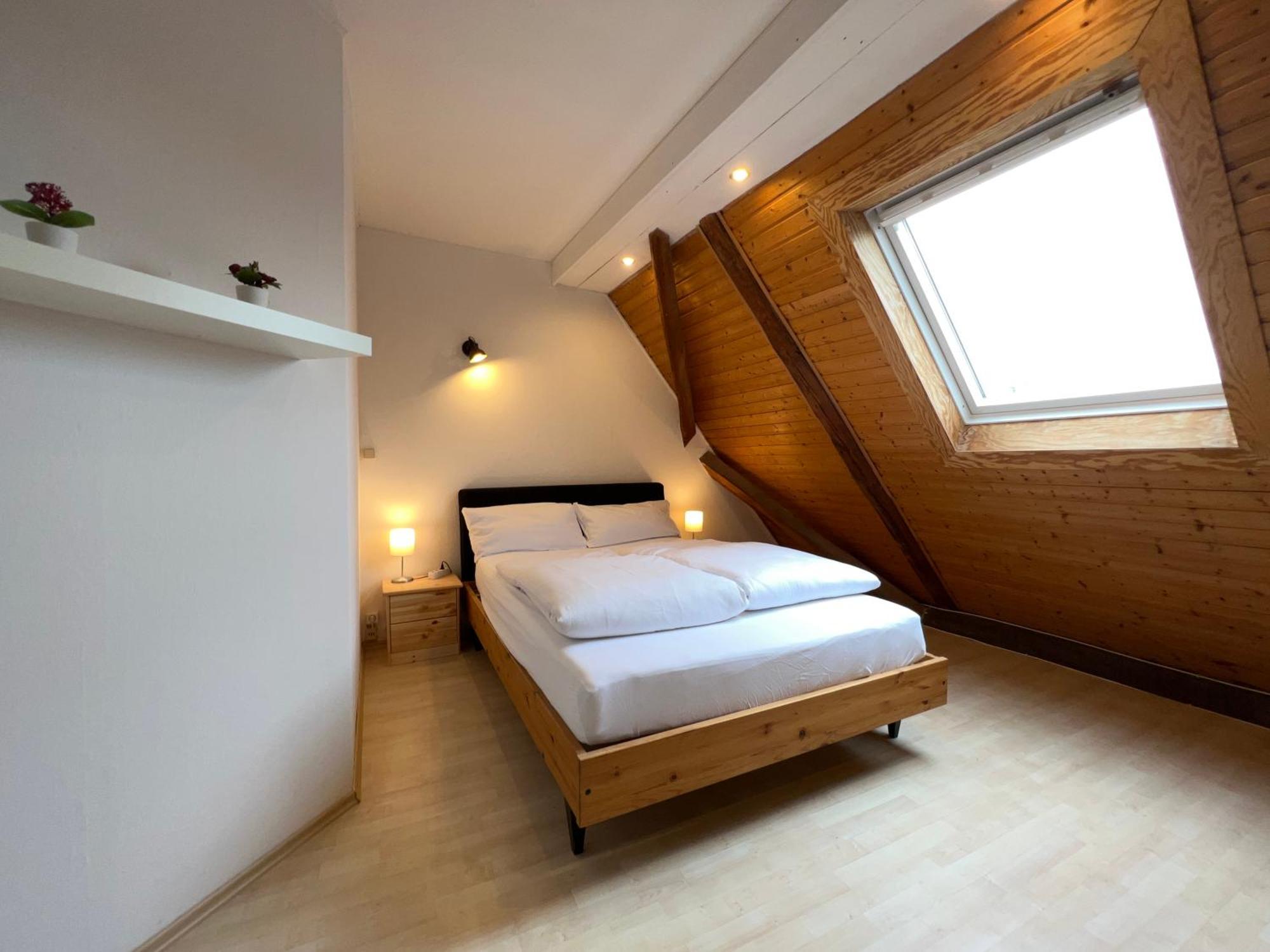 Uebernachten In Grosser Maisonette-Wohnung By Rabe Karlsruhe Dış mekan fotoğraf